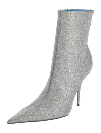 Balenciaga Glitter Glitter Accents Sock Boots