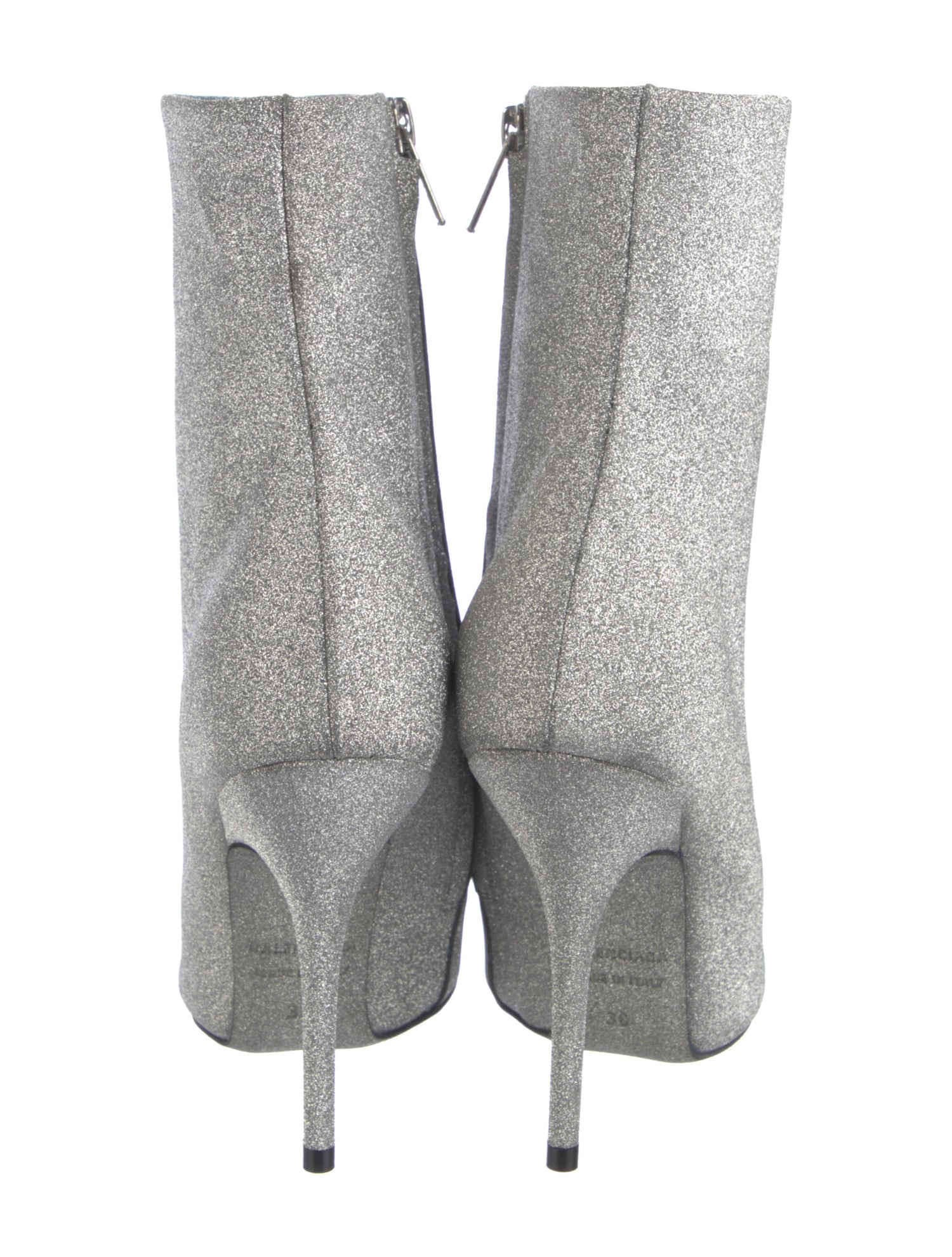Balenciaga Glitter Glitter Accents Sock Boots
