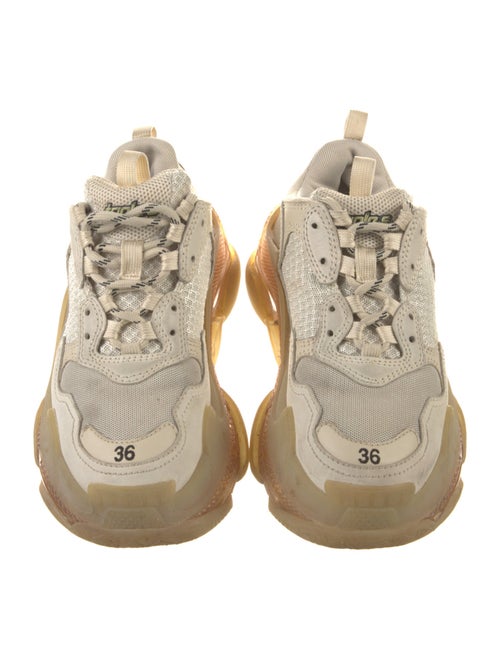 Balenciaga Triple S Clear Sole Chunky Sneakers