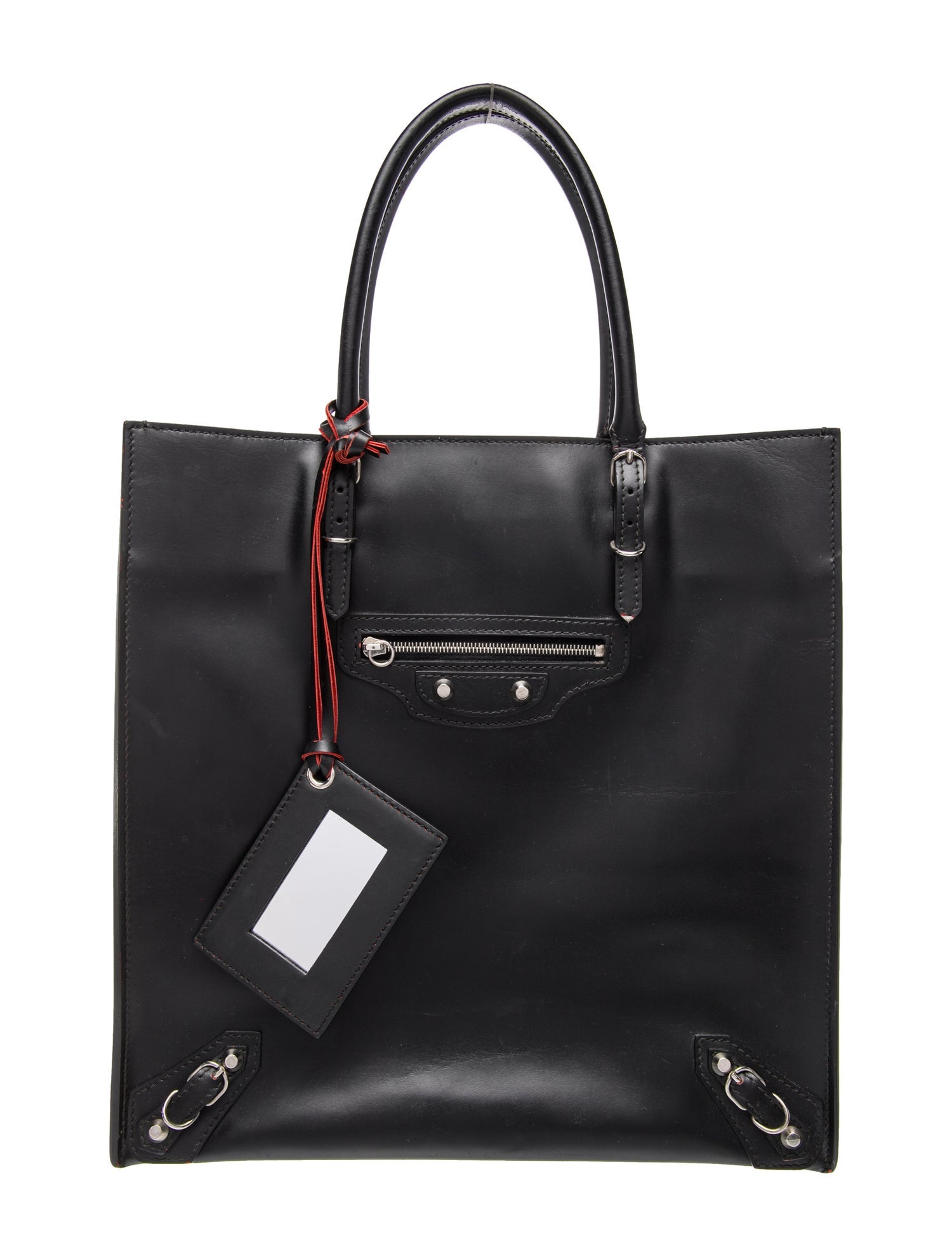 Balenciaga Leather Top Handle Bag