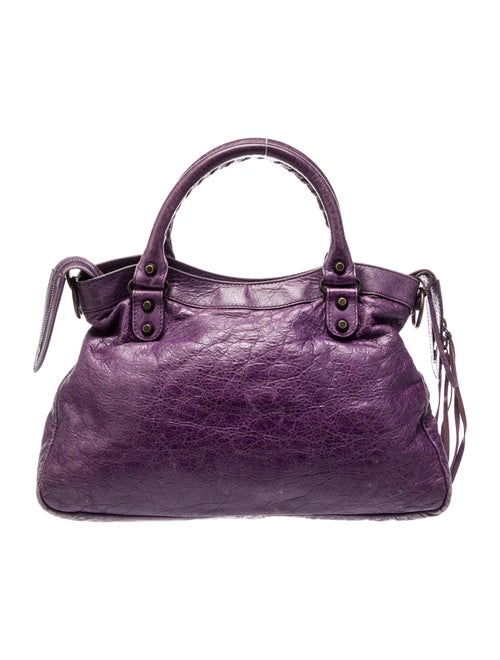 Balenciaga Leather Motocross Classic City