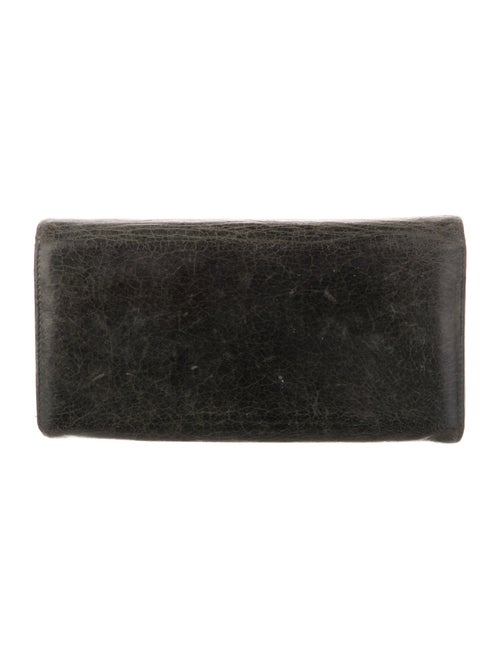 Balenciaga Leather Continental Wallet