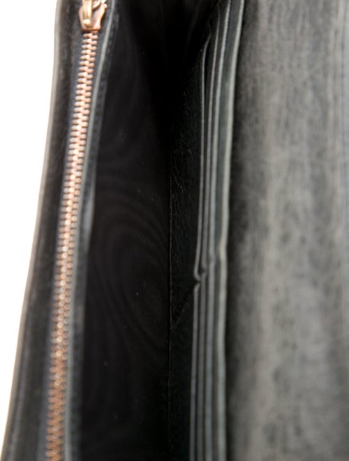 Balenciaga Leather Continental Wallet