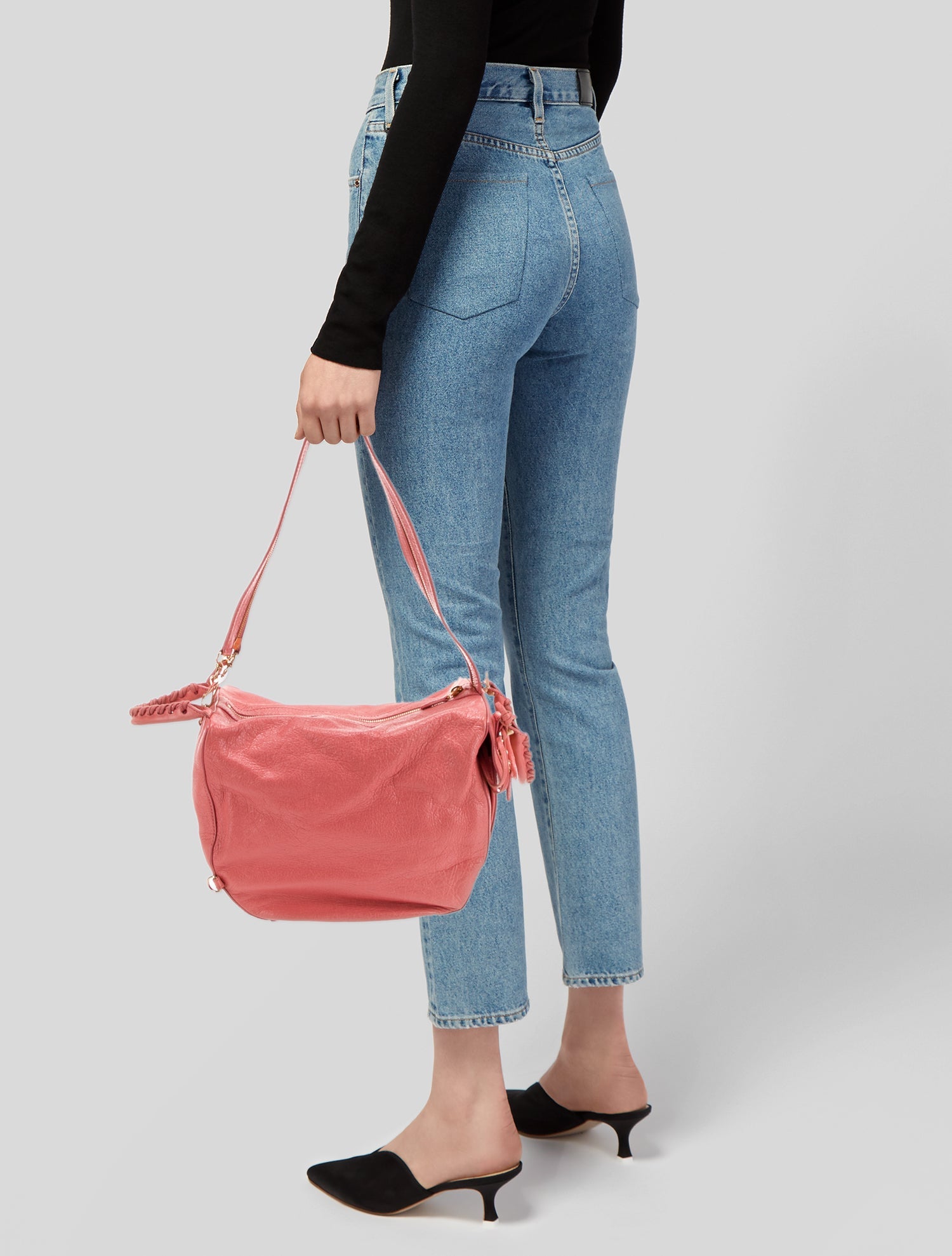 Balenciaga Leather Motocross Hip Giant 12