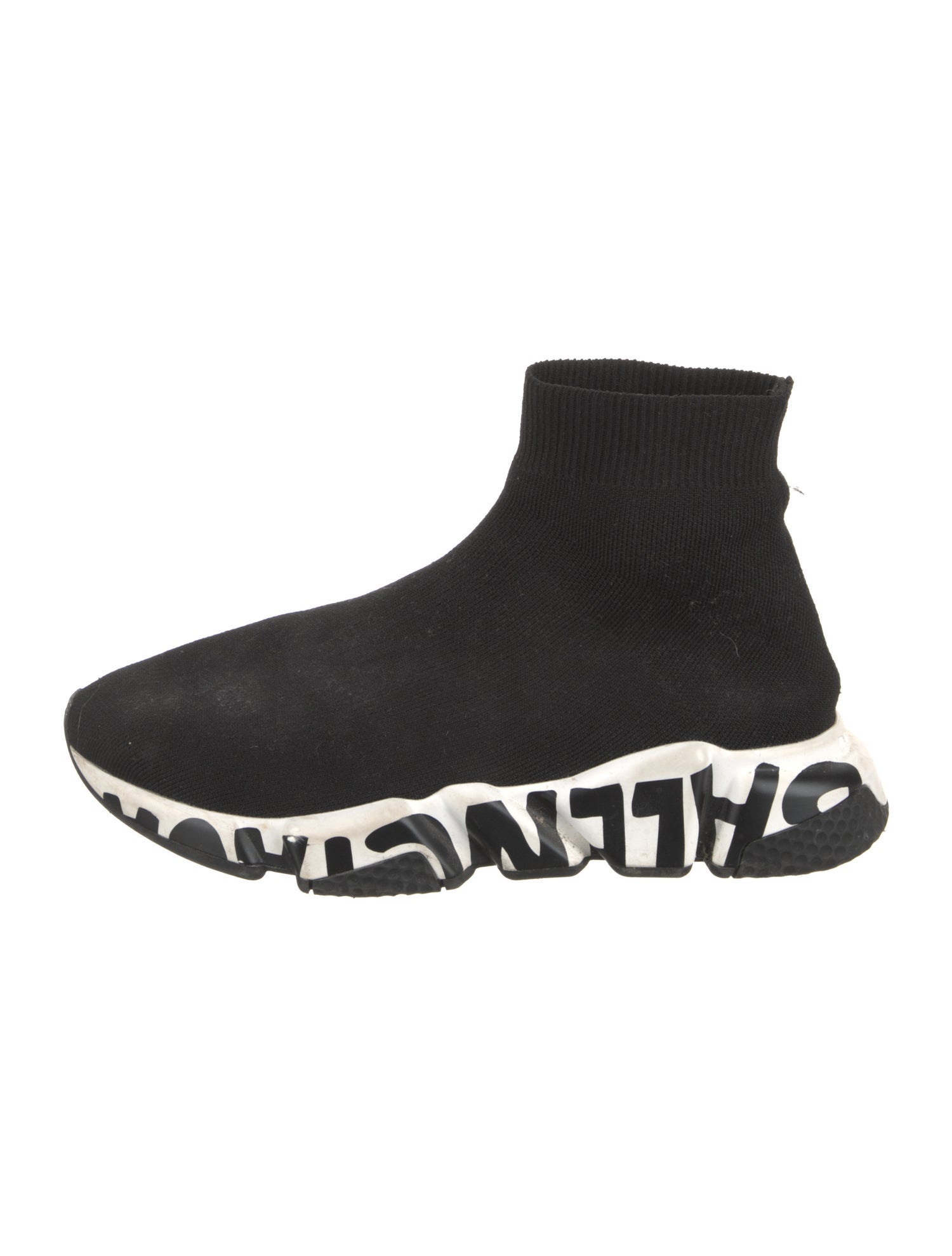 Balenciaga Speed Trainer Graffiti Sock Sneakers