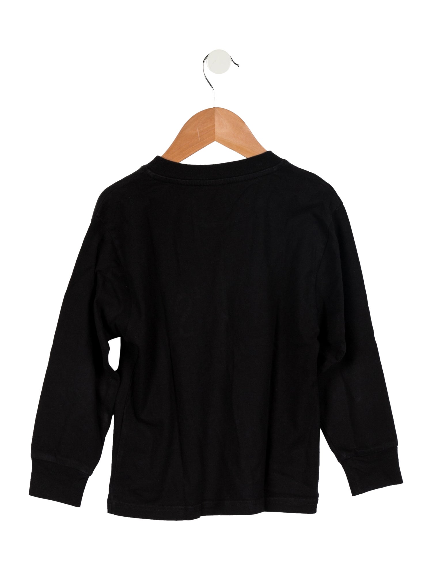 Balenciaga Toddler Girls' Logo Print Long Sleeve Shirt