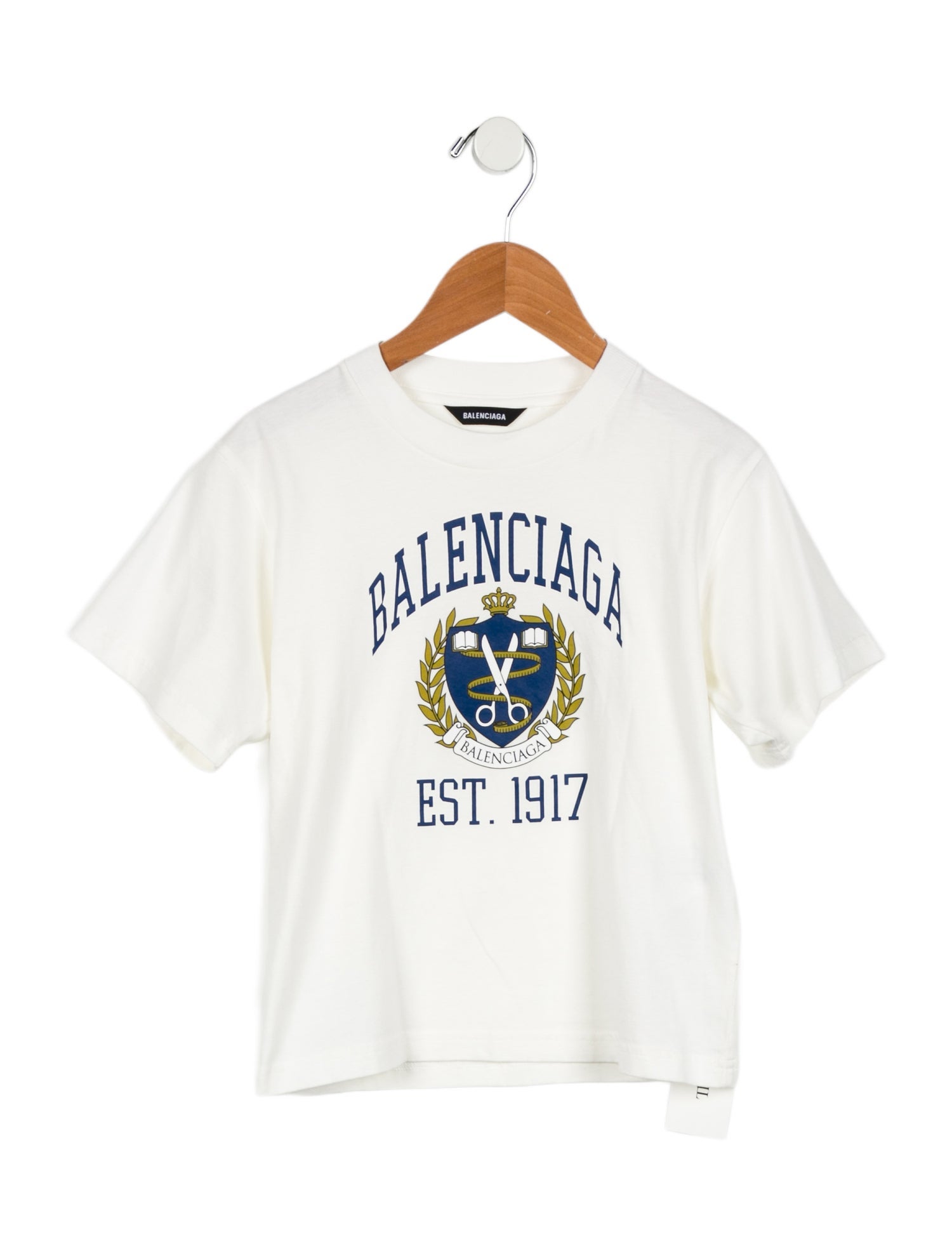 Balenciaga Kids' Graphic Short Sleeve T-shirt