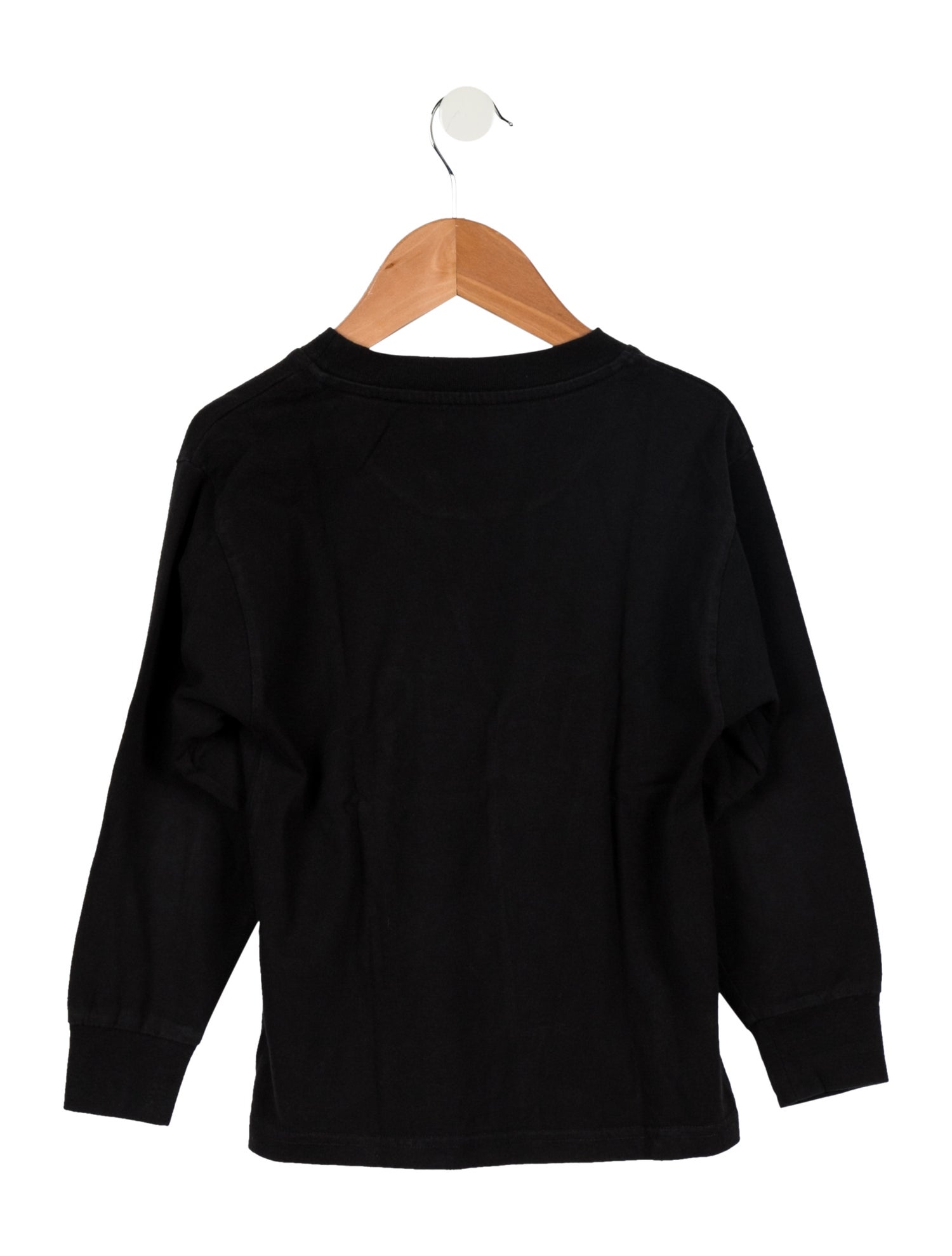 Balenciaga Toddler Girls' Logo Print Long Sleeve Shirt