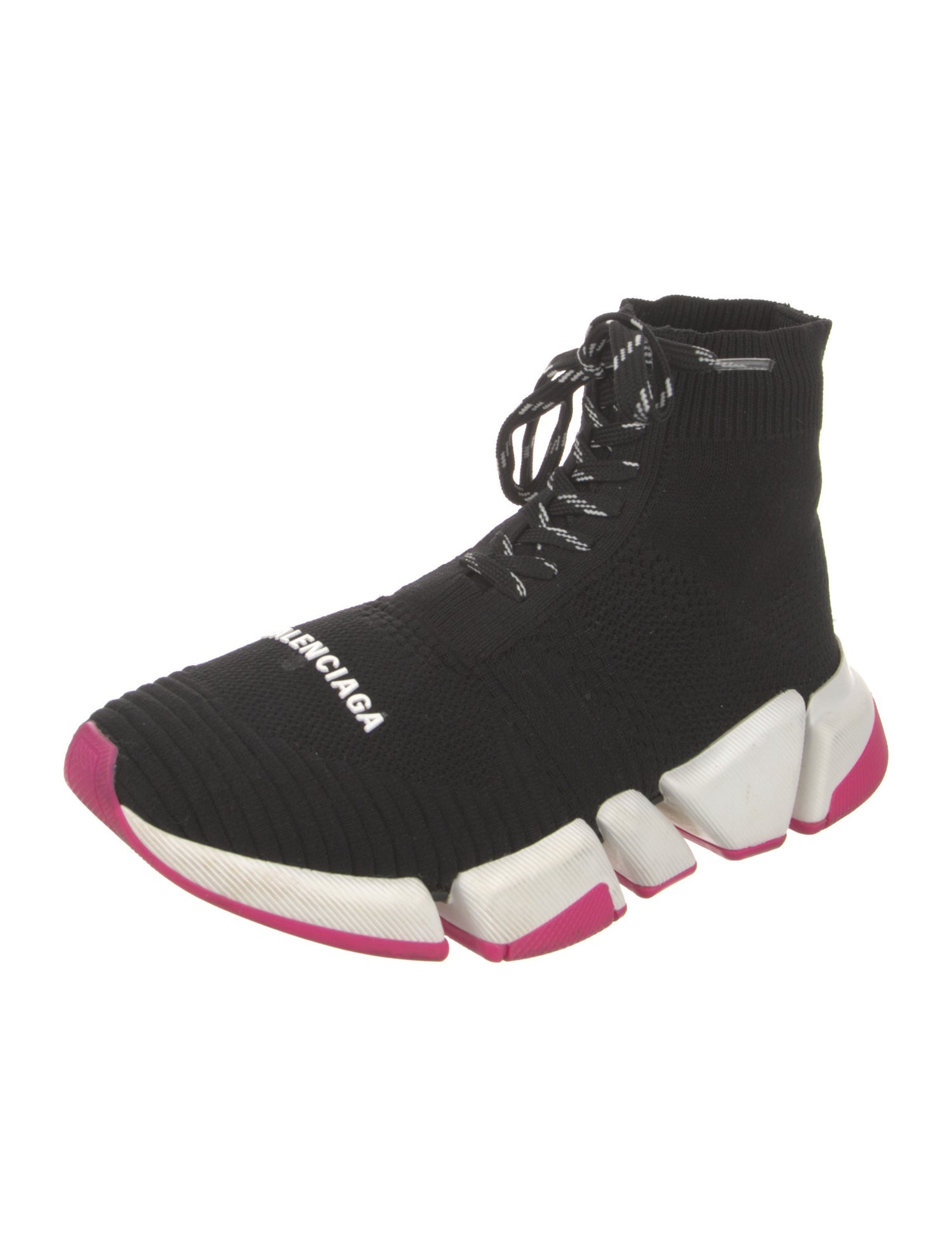 Balenciaga Speed Trainer 2.0 Lace Up Sock Sneakers