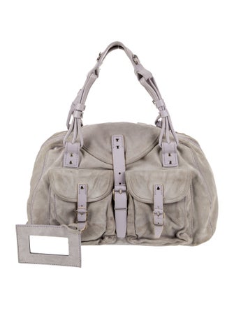 Balenciaga Suede Shoulder Bag