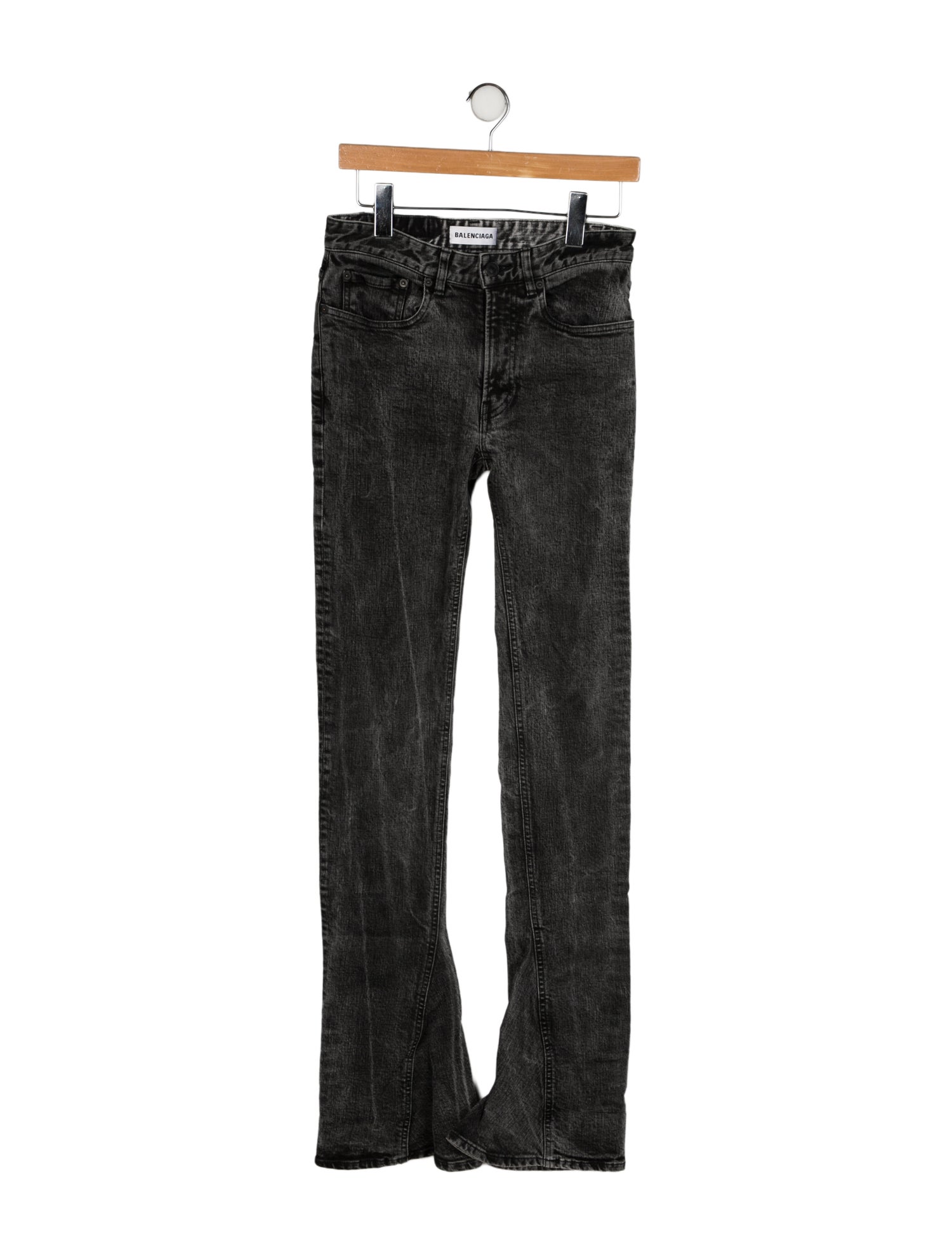 Balenciaga 2020 Wide Leg Jeans