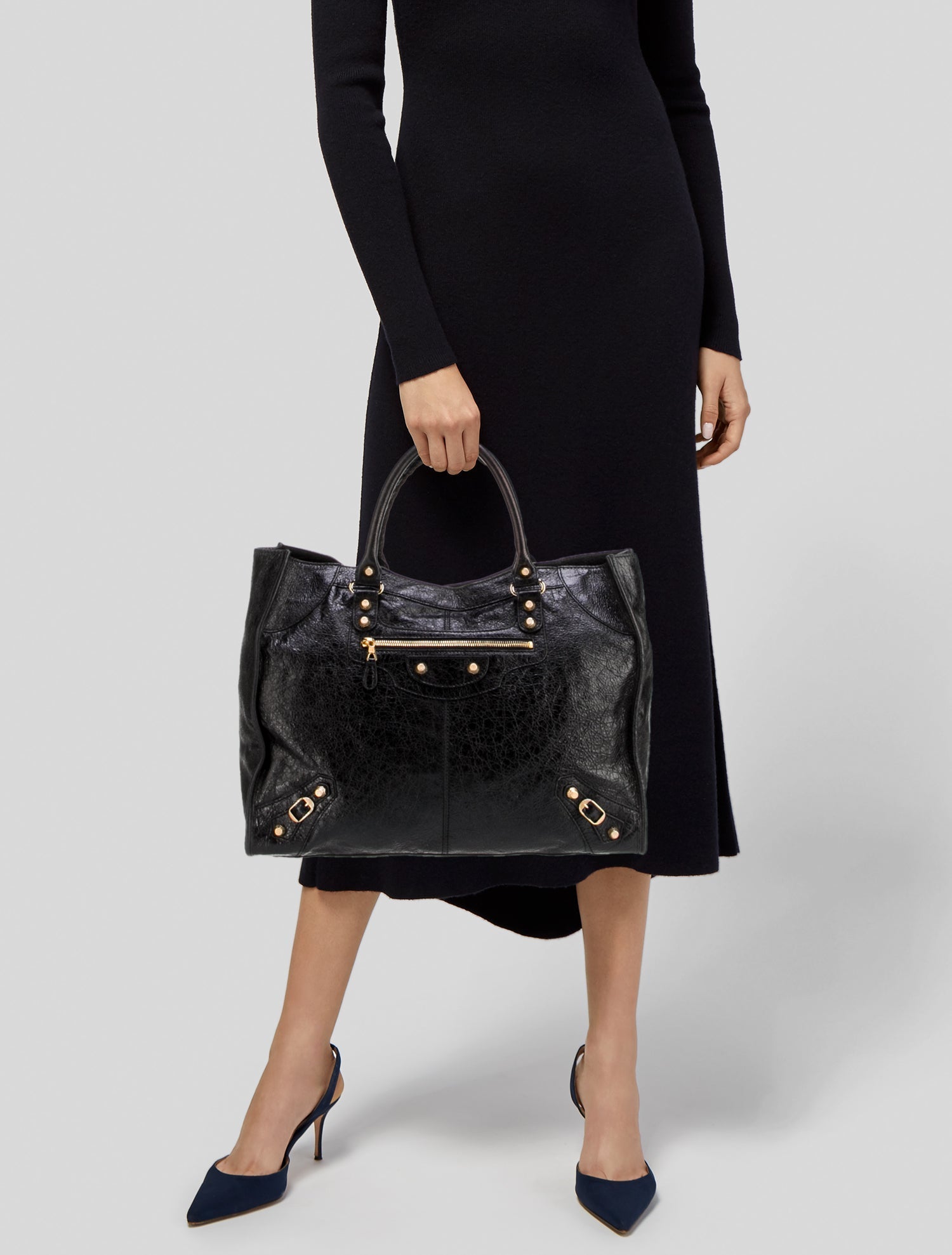 Balenciaga Leather Motocross Giant 12 Monday