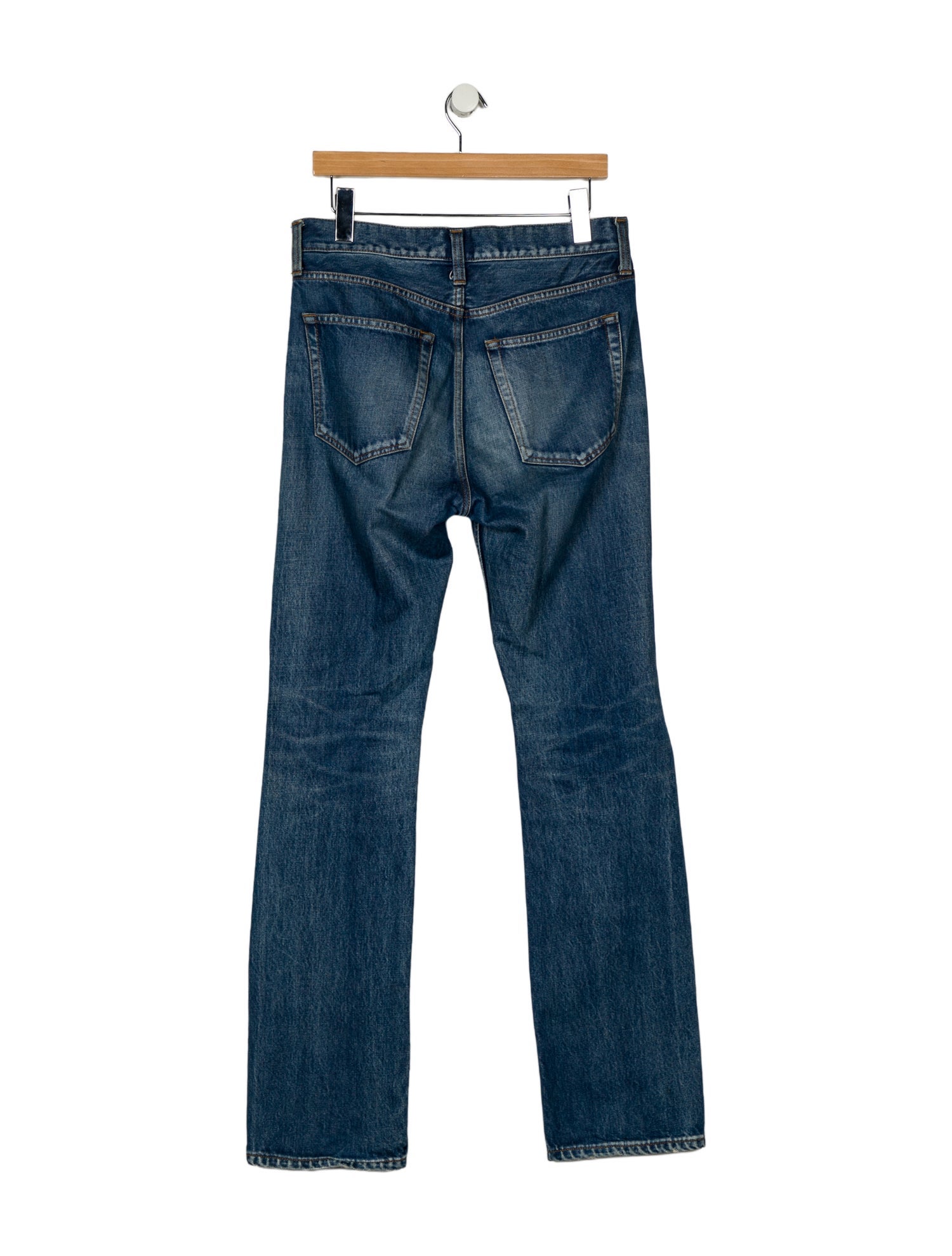 Balenciaga 2017 Straight-Leg Jeans