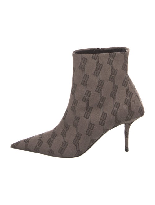 Balenciaga Canvas Printed Boots