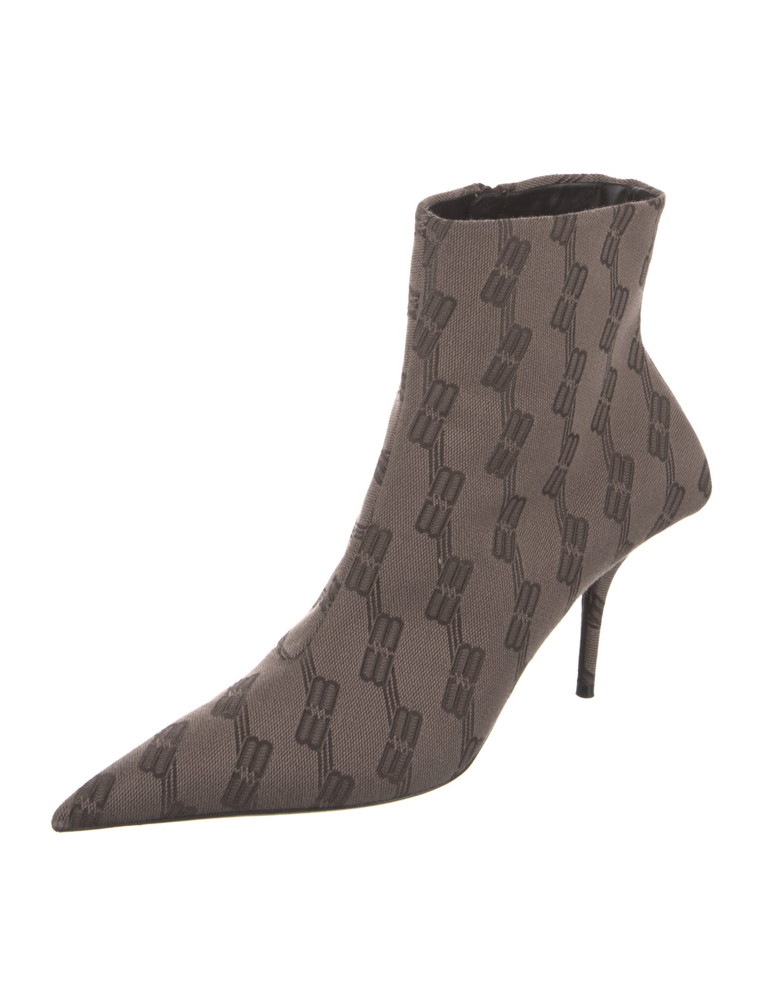 Balenciaga Canvas Printed Boots