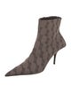 Balenciaga Canvas Printed Boots