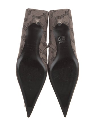 Balenciaga Canvas Printed Boots