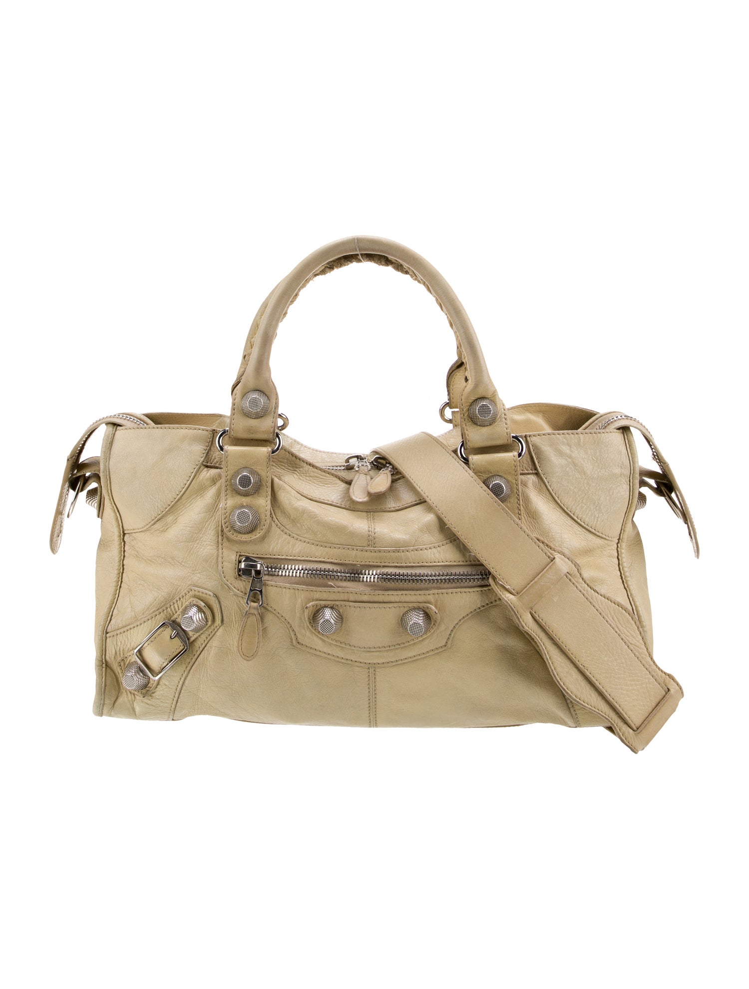 Balenciaga Leather Motocross City Giant