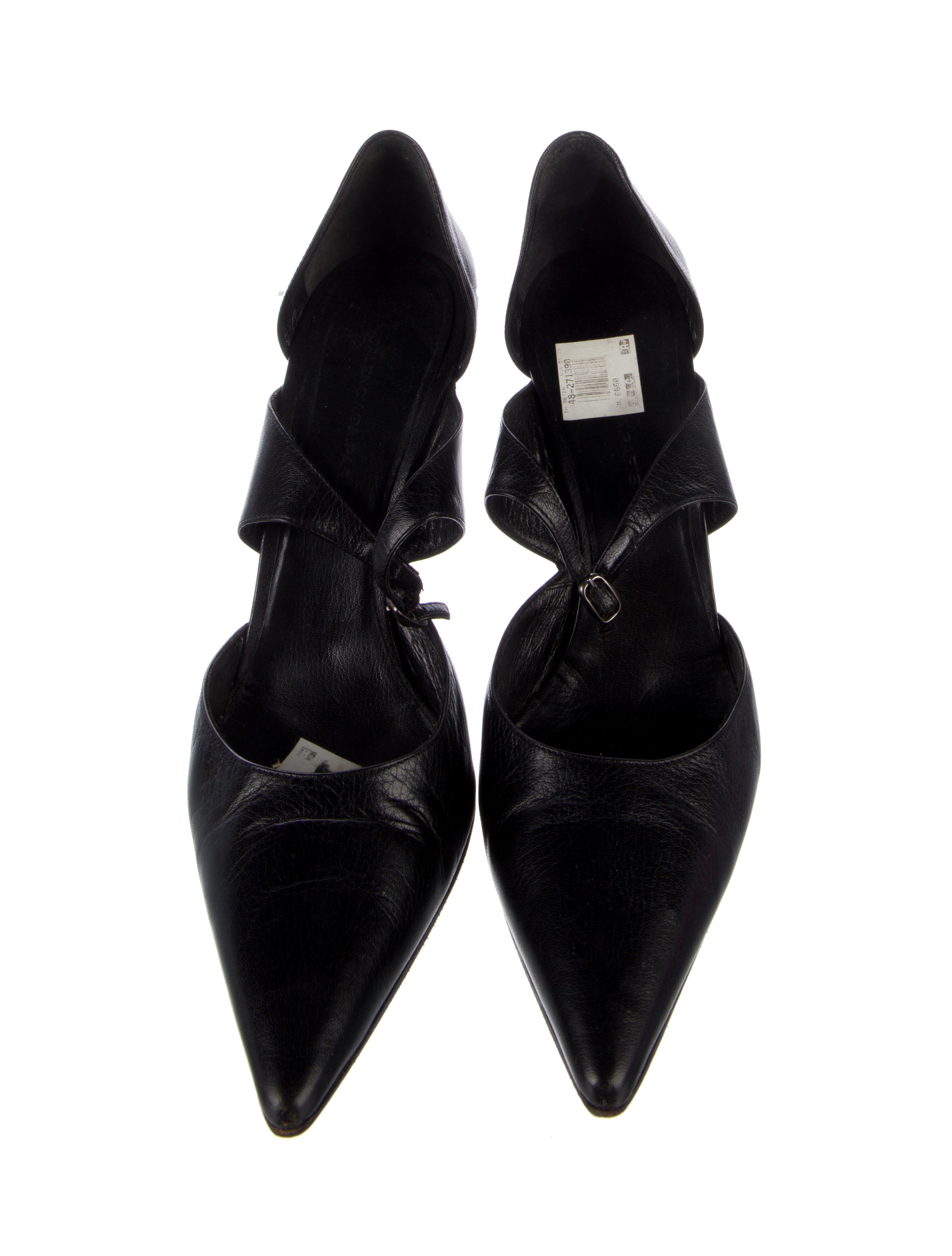 Balenciaga Leather Mules