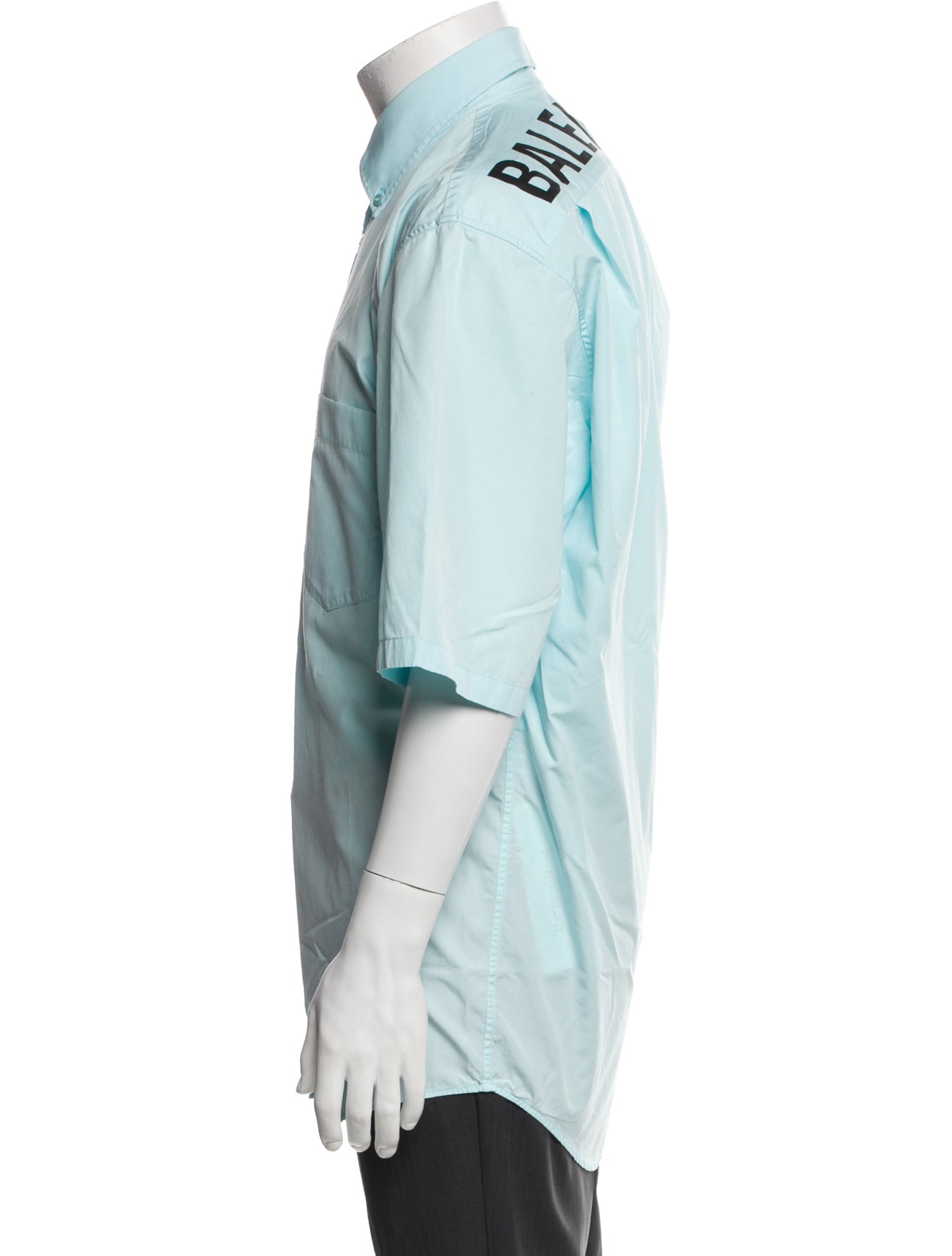 Balenciaga 2018 Three-Quarter Sleeve Shirt