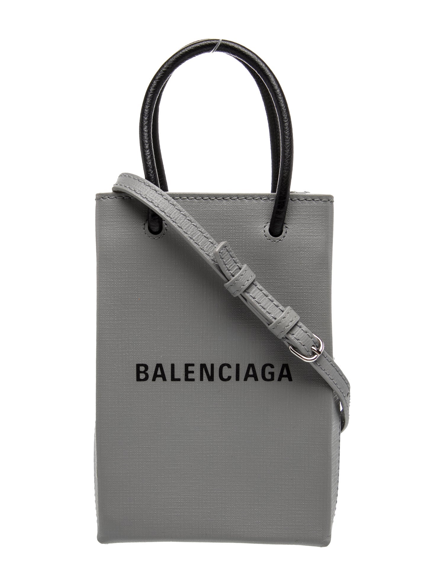 Balenciaga Leather Bucket Bag
