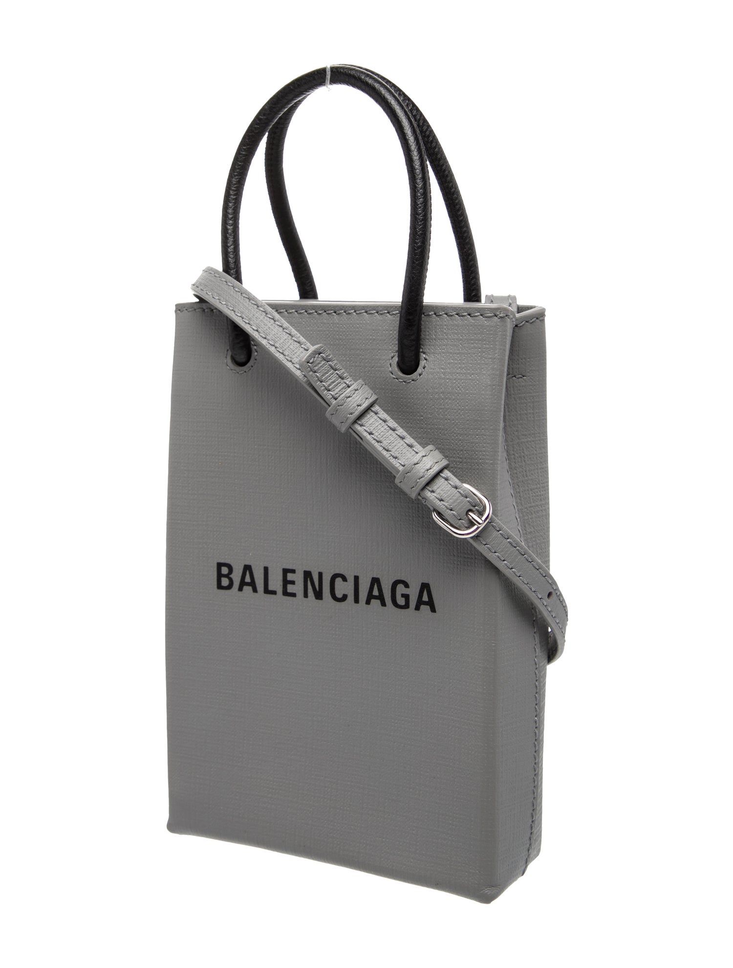 Balenciaga Leather Bucket Bag