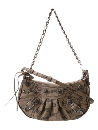 Balenciaga Leather Shoulder Bag 2022