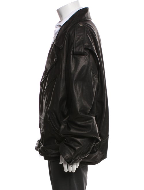 Balenciaga 2024 Leather Moto Jacket