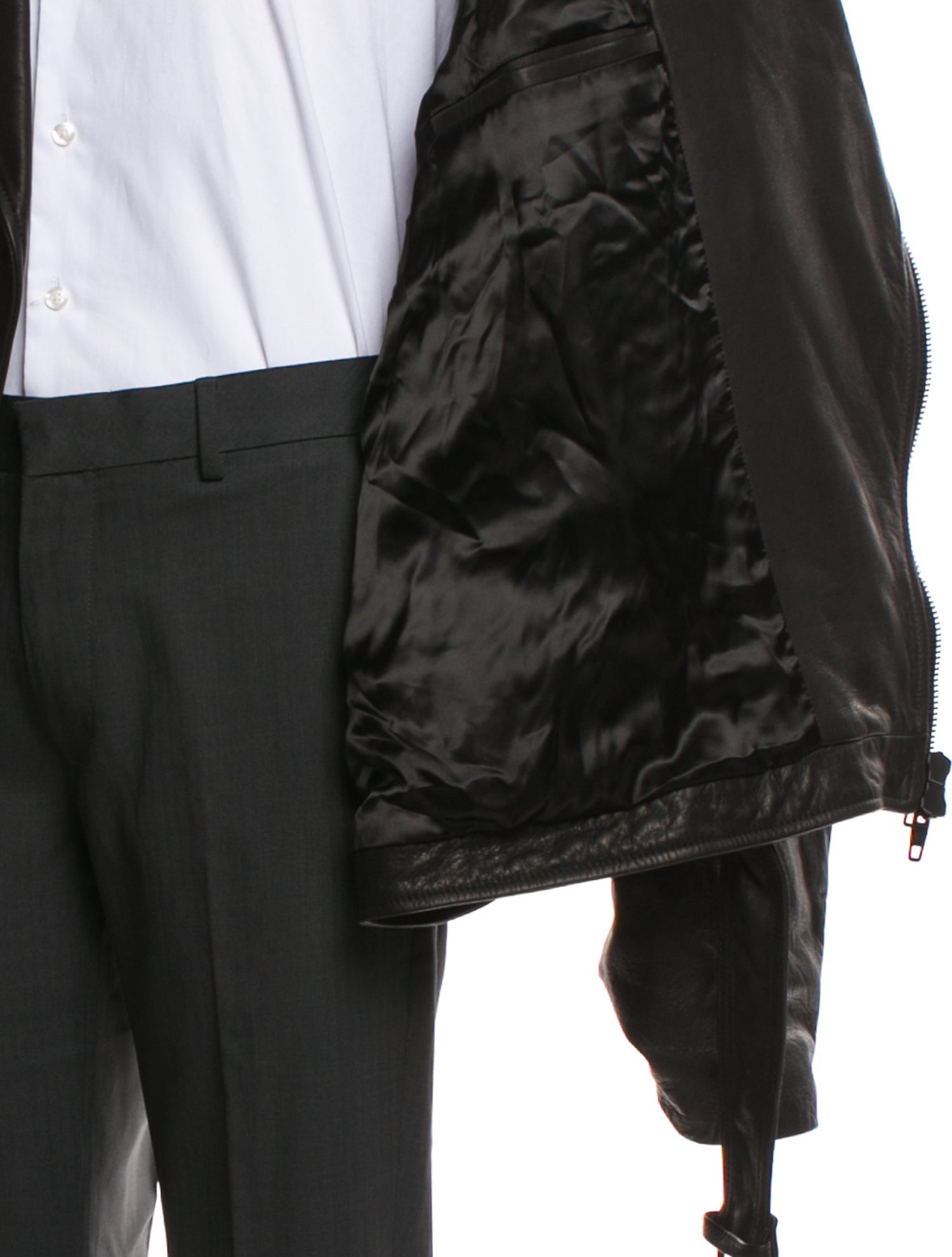 Balenciaga 2024 Leather Moto Jacket