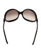 Balenciaga Oversize Gradient Sunglasses