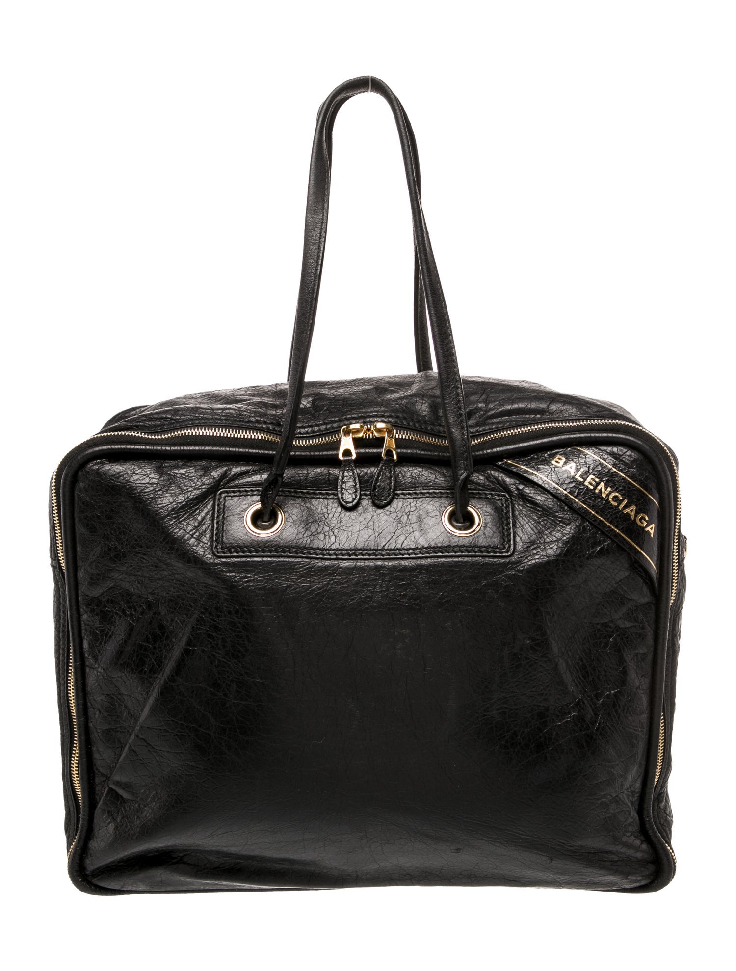 Balenciaga Leather Blanket Square Medium