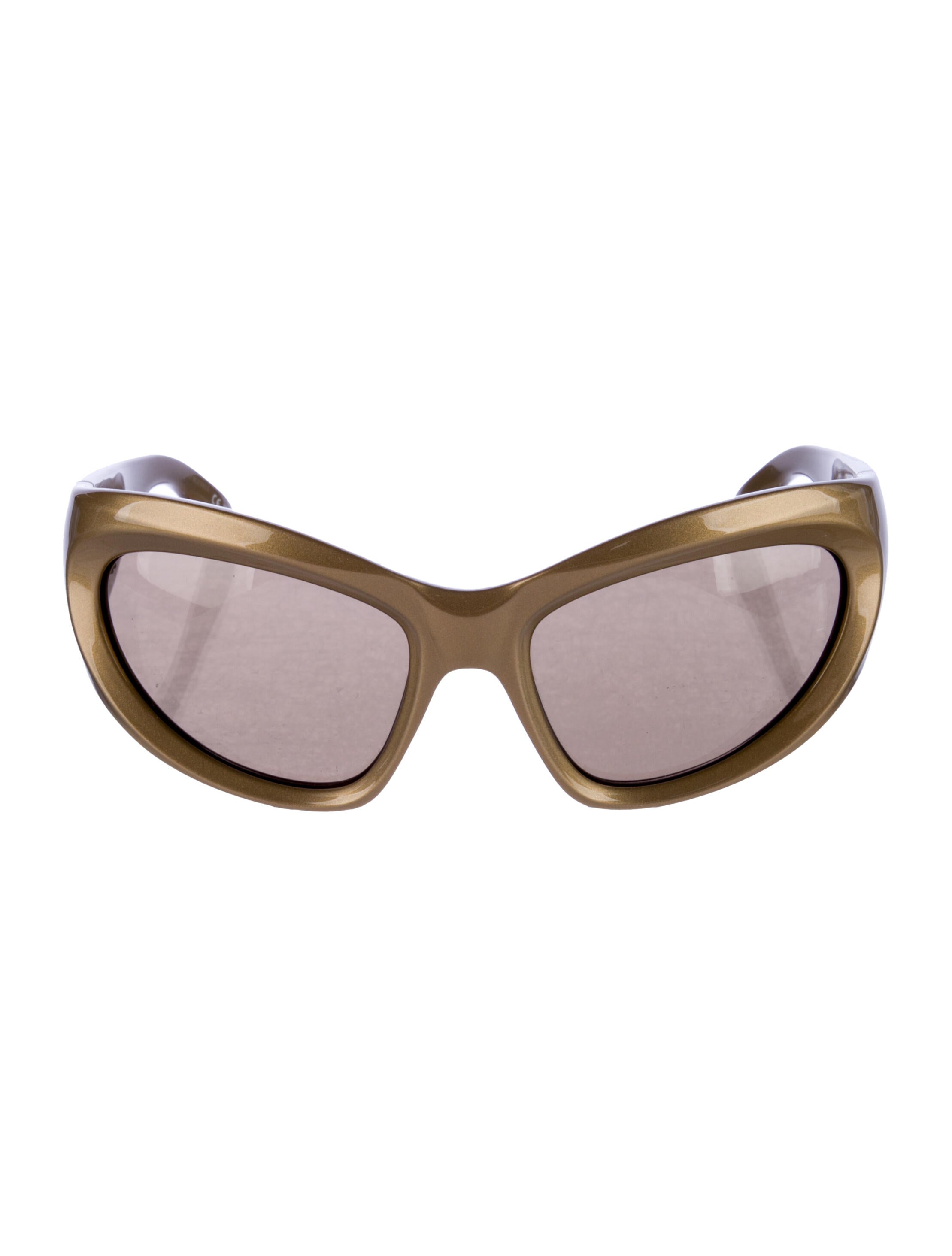 Balenciaga Cat-Eye Mirrored Sunglasses