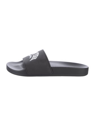 Balenciaga Rubber Printed Slides