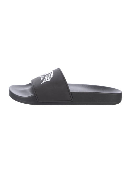 Balenciaga Rubber Printed Slides