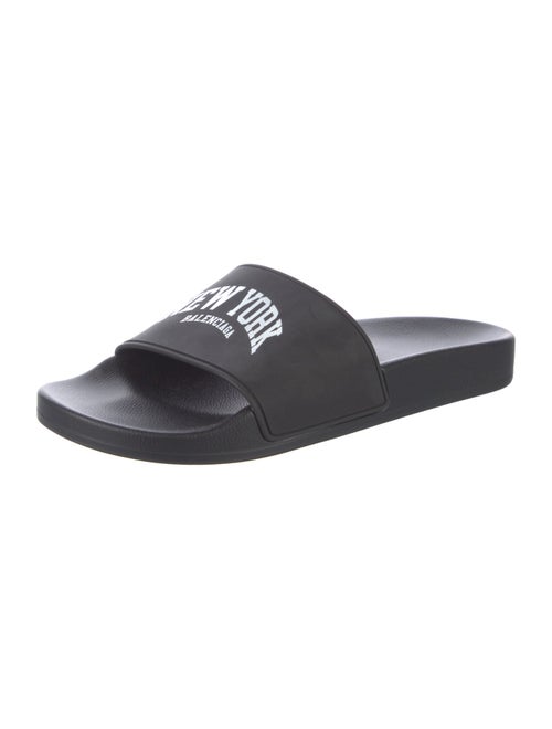 Balenciaga Rubber Printed Slides