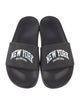 Balenciaga Rubber Printed Slides