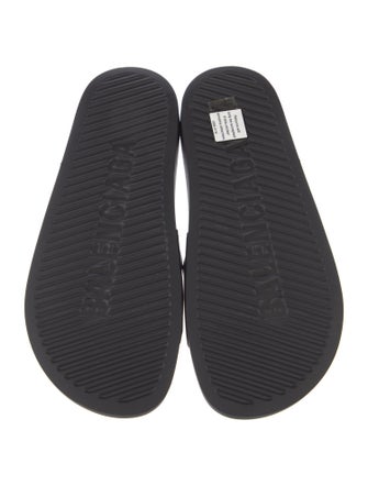 Balenciaga Rubber Printed Slides