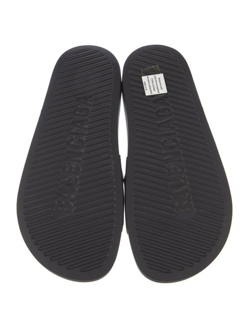 Balenciaga Rubber Printed Slides