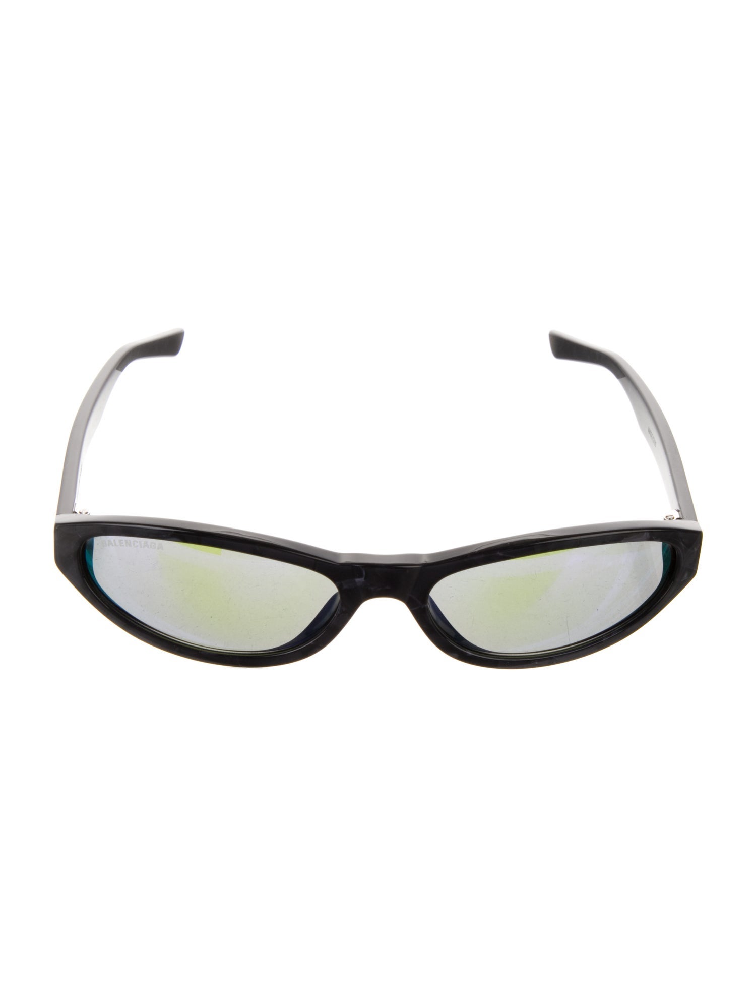 Balenciaga Cat-Eye Mirrored Sunglasses