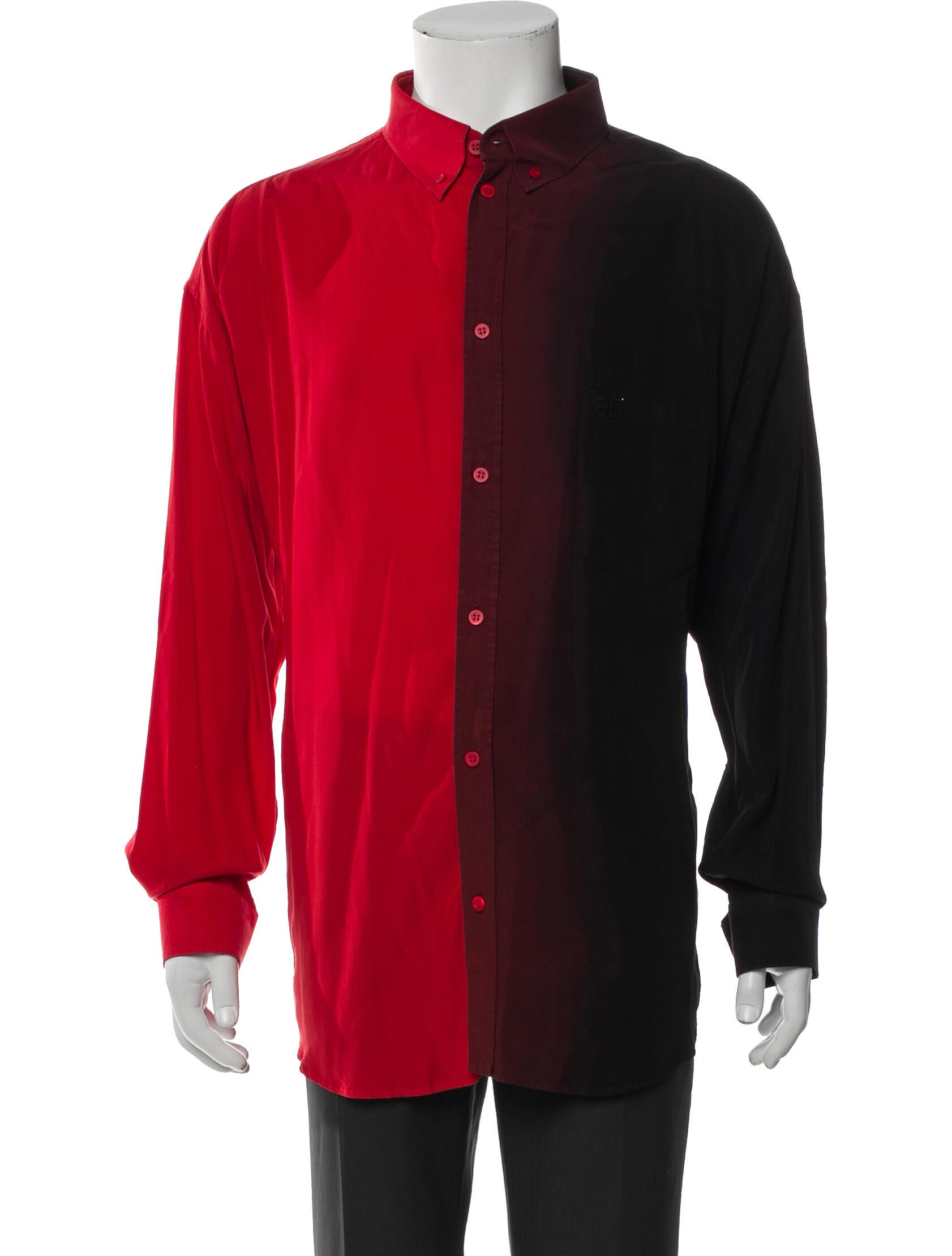 Balenciaga 2020 Long Sleeve Dress Shirt