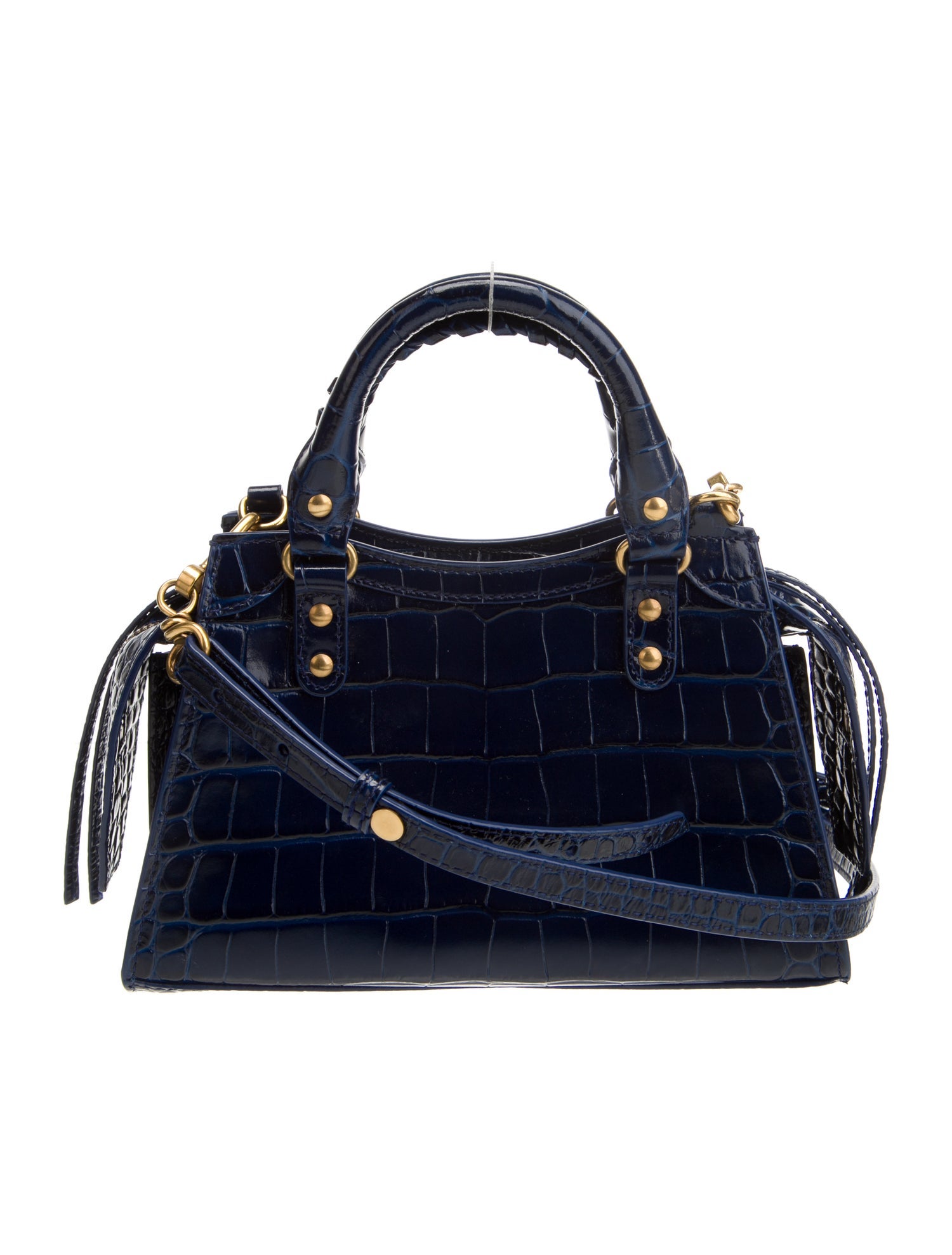 Balenciaga Embossed Leather Neo Classic Mini