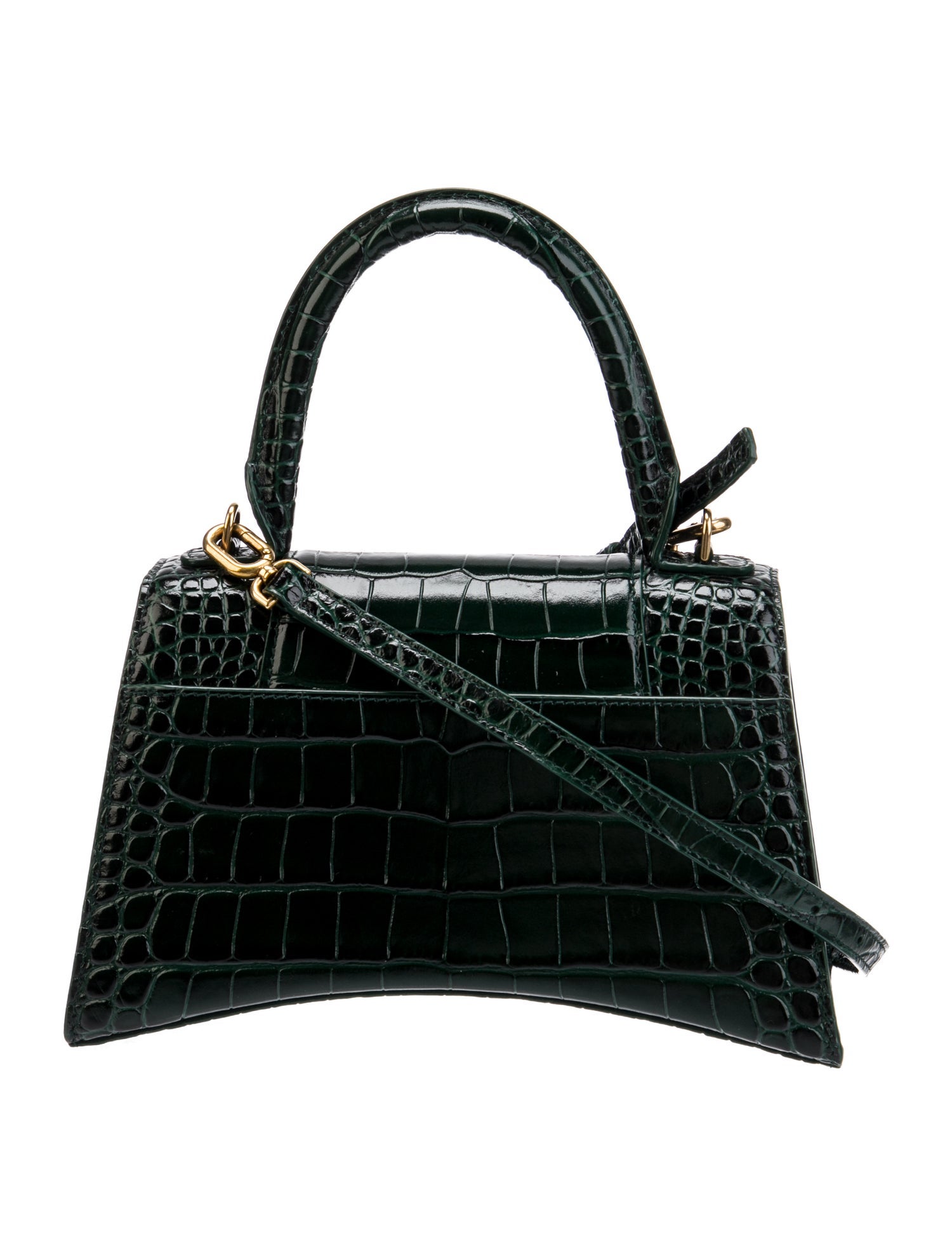 Balenciaga Embossed Leather Hourglass XS