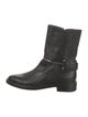 Balenciaga Leather Moto Boots