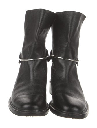 Balenciaga Leather Moto Boots