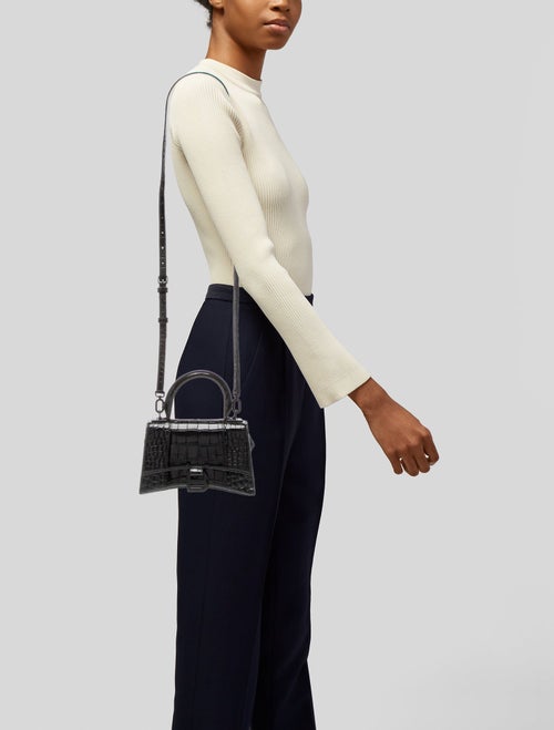 Balenciaga Leather Hourglass XS