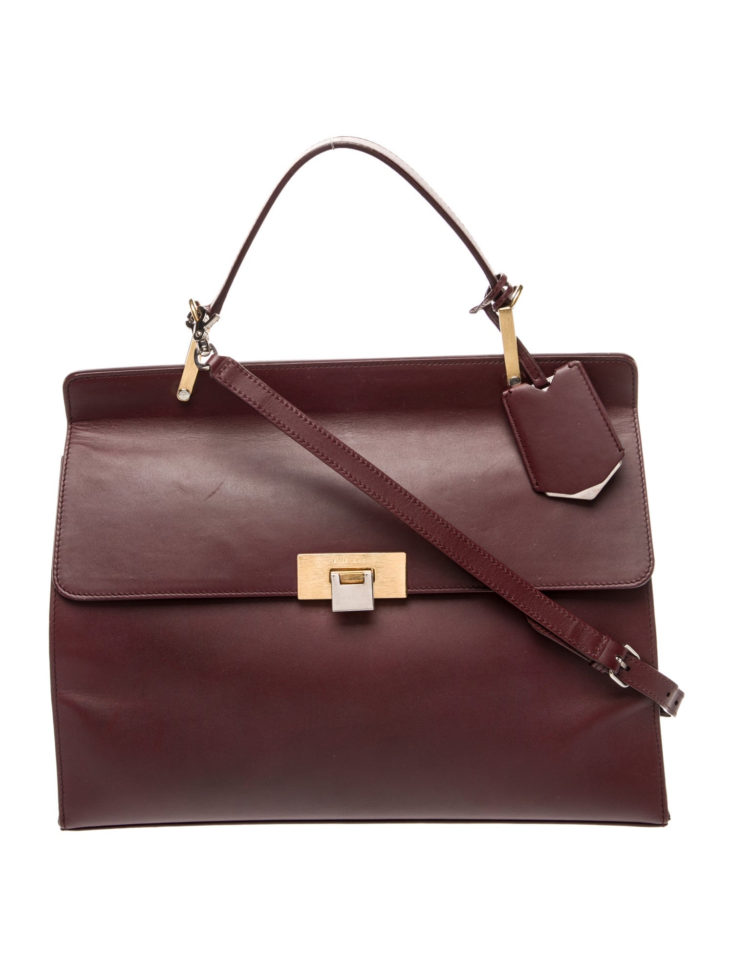 Balenciaga Leather Le Dix Medium