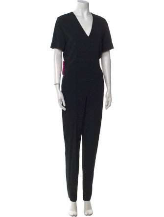Balenciaga 2014 V-Neck Jumpsuit