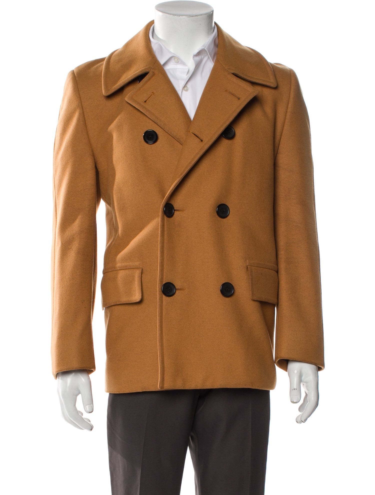Balenciaga 2012 Mohair Peacoat