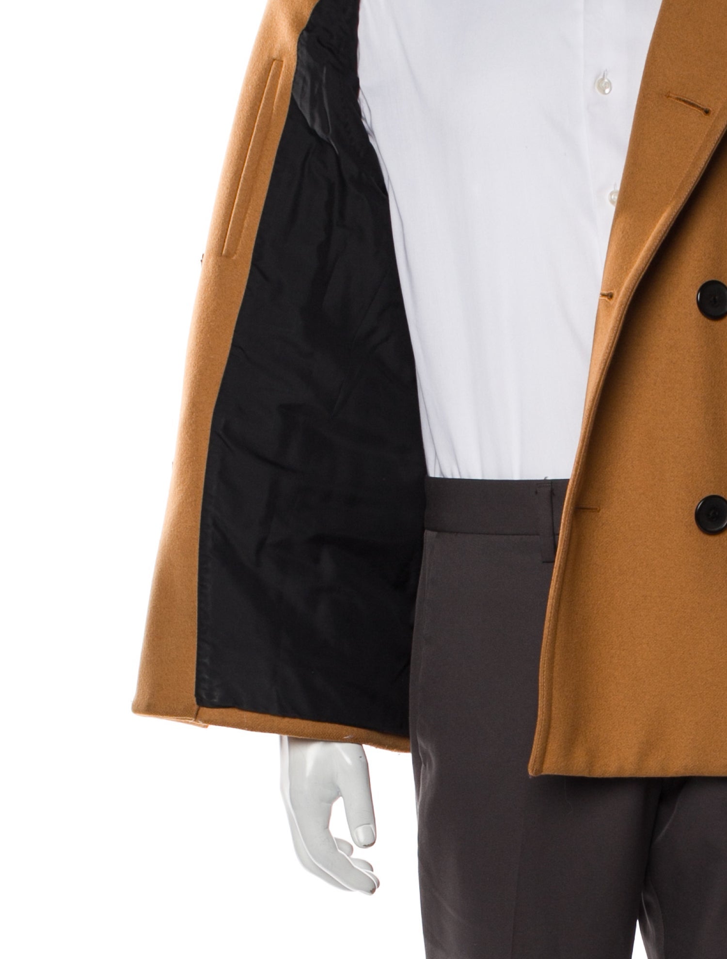 Balenciaga 2012 Mohair Peacoat