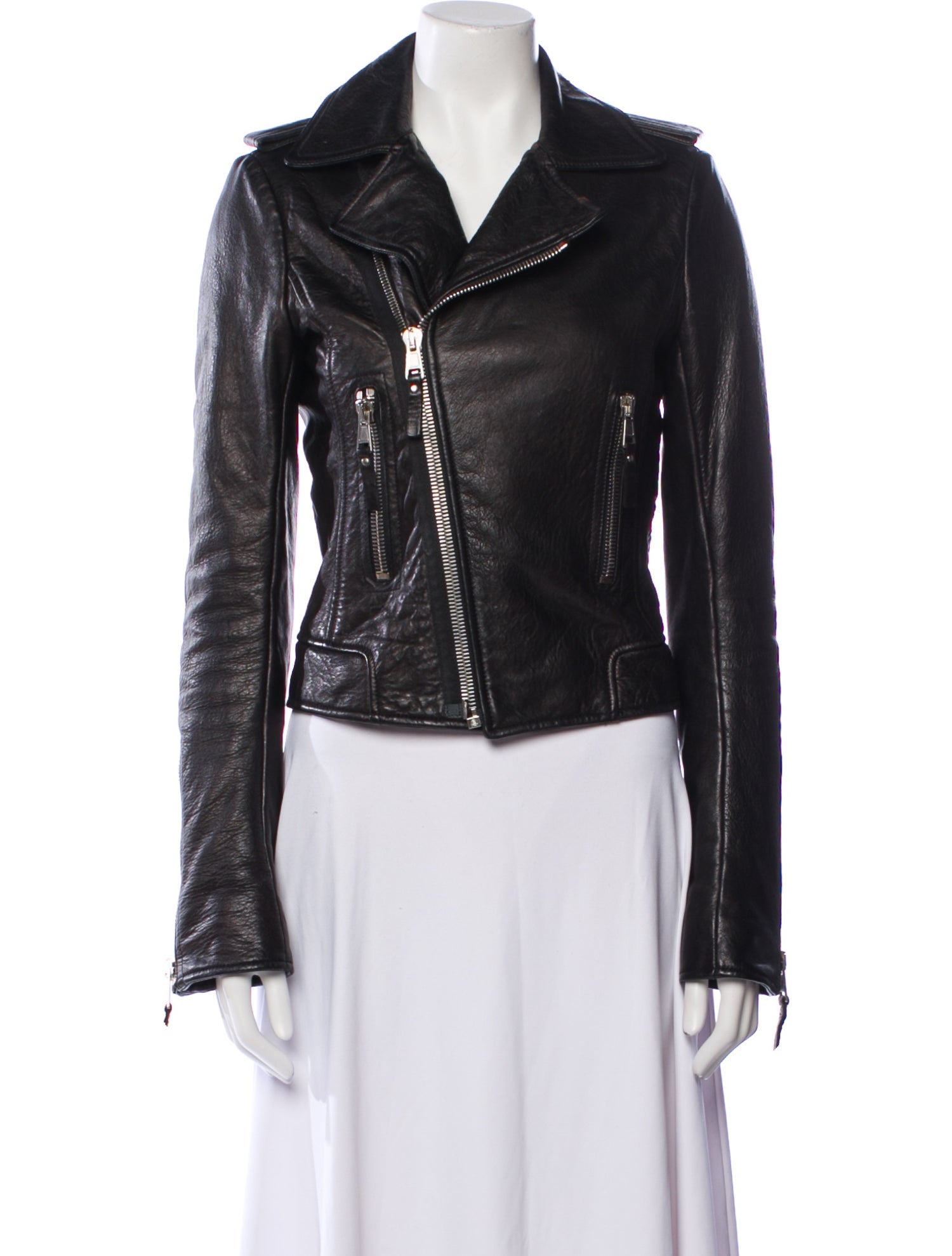 Balenciaga 2013 Leather Biker Jacket